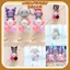 Set trụ 7 nhánh 70cm trang trí sinh nhật Kuromi cho bé - trụ giả bóng bay kèm bóng