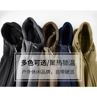 Áo khoác lông cừu có mũ trùm đầu Áo khoác mùa thu đông Lông cừu lót thời trang ấm áp Tất cả các trận đấu Thể thao ngoài trời Áo khoác đệm lông cừu cực