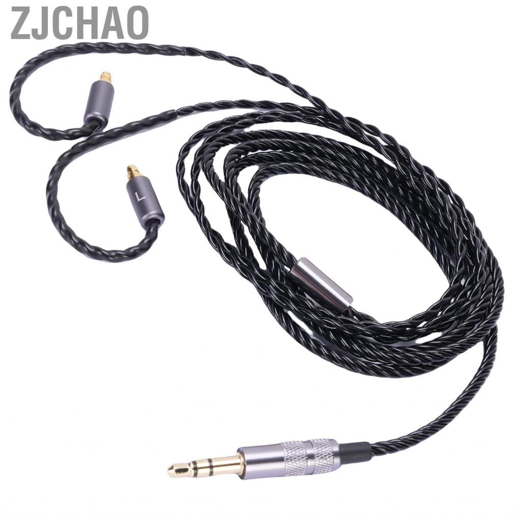 Zjchao Cáp mở rộng tai nghe 3.5 mm Hi Fi Audio Aux tương thích với IE100 IE400 IE500 Pro Tai nghe