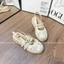 Sandal xuồng nữ quai hậu ren lưới đế cói 5cm mẫu mới [Có Sẵn]