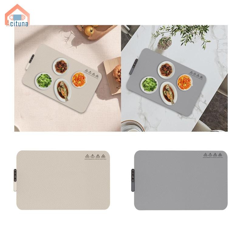 Khay sưởi ấm điện Ấm thực phẩm 300W Giữ ấm thực phẩm Làm nóng nhanh Placemat Tấm sưởi ấm cho tân gia Nhà hàng tại nhà