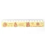 LAKAM 4 Cái / bộ Bộ Thước Mềm, Dụng Cụ Vẽ Đồ Dùng Văn Phòng Capybara Bộ Thước, Acrylic Sáng Tạo Dễ Thương Hoạt Hình Thước Thẳng