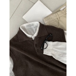 Áo Vest Dệt Kim Nam Dáng Rộng, Phong Cách Harajuku Nhật Bản Cao Cấp và Thoải Mái