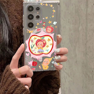 Ốp điện thoại chống sốc họa tiết Fruit Elf S23Ultra có thể so sánh với Samsung s20fe S21 S21PLUS S22 S23 S24 Vỏ siêu chống sốc S25 Plus S25ultra