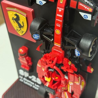 Khung treo trưng bày xe Speed Champion bằng nhựa custom