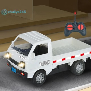 < zhuliye246 > 1: 16 RC Xe Mô Phỏng Trôi Leo Xe Tải Đèn LED Haul Hàng Hóa Điều Khiển Từ Xa Đồ Chơi Điện Cho Trẻ Em