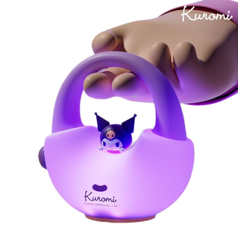 Sanrio Kuromi Cinnamonroll Mặt Trăng Đèn LED Kawaii 3D Hoạt Hình Trang Trí Dễ Thương Vẻ Đẹp Phòng Ngủ Đèn Ngủ Đầu Giường Trang Trí Đèn Quà Tặng