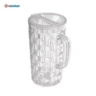 Ca Đựng Nước 2000ml Mây Đan Hokori – Bình Nhựa Việt Nhật Tiện Lợi, Bền Đẹp