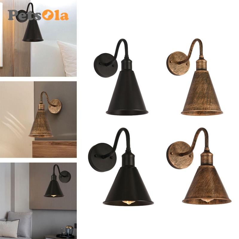 Đèn treo tường để sử dụng ngoài trời, đèn đầu giường bằng sắt cho gia đình và phòng tắm