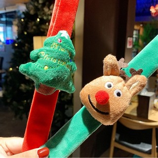 Người Tuyết Tuần lộc Trang trí Giáng sinh Xmas vỗ tay Vòng tay Dự tiệc Quà tặng Giáng sinh Vòng tay vỗ tay