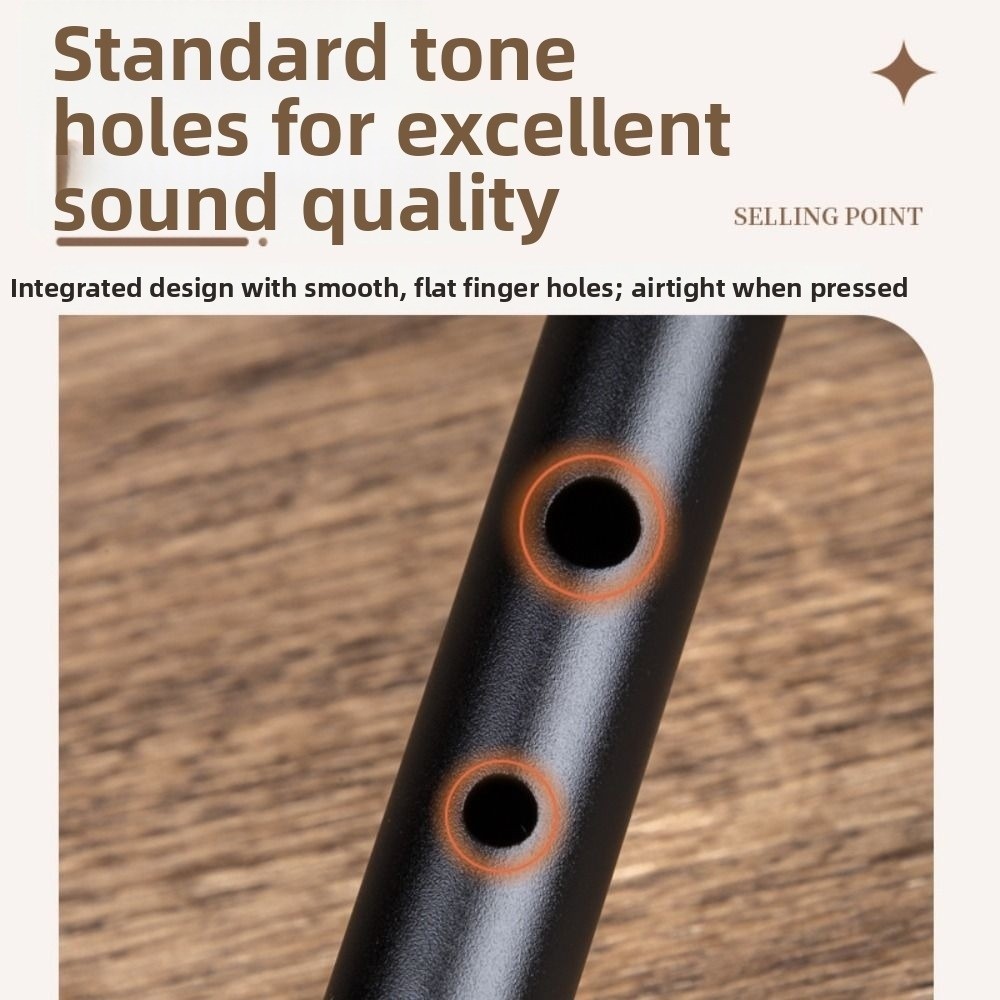 GILL Irish Whistle Sáo, Còi nhôm tông màu phong phú 6 lỗ, Phím C / D di động Dễ học Nhạc cụ Còi thiếc Ailen dành cho người mới bắt đầu