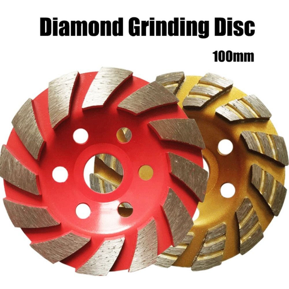 Đĩa mài YMIFI, Bánh mài chống trượt 100mm, Độ cứng cao Đĩa khắc gỗ chống mài mòn chuyên nghiệp cho bê tông Đá Granite gốm