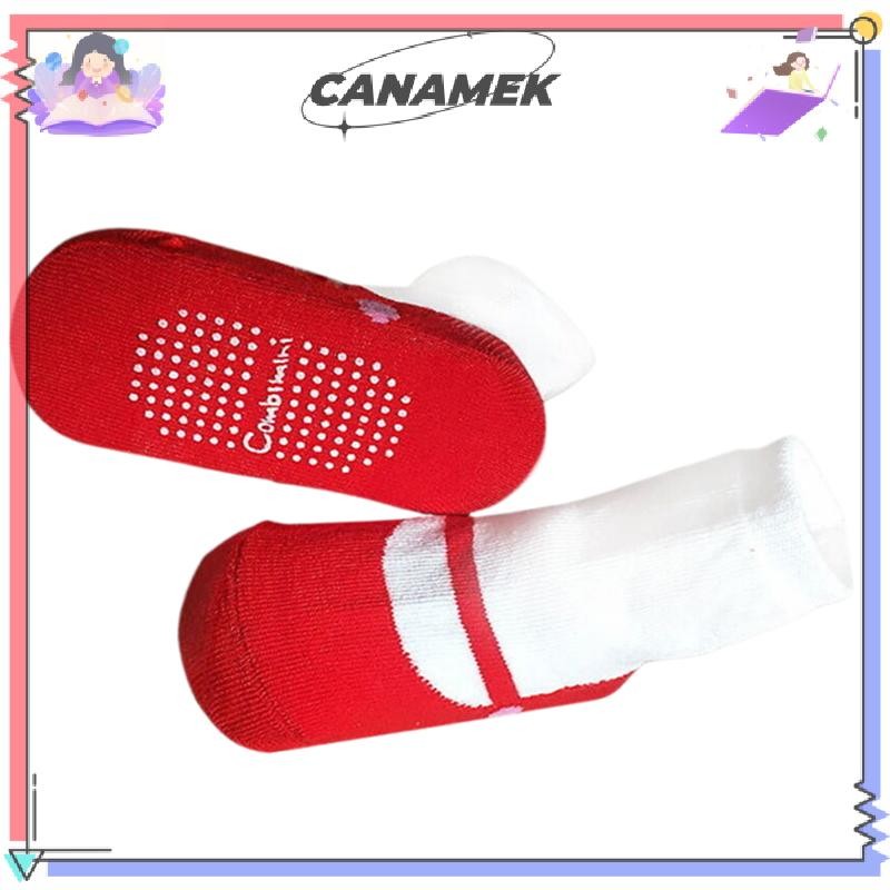 CANAMEK 1 Cặp Khiêu Vũ Chống Trượt Trẻ Em Tập Đi Tặng Tất Bé Gái Phụ Kiện Sơ Sinh Trẻ Em Trẻ Sơ Sinh Quần Áo Dễ Thương CSF