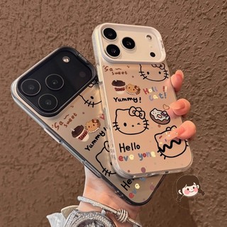 Ốp Điện Thoại Kitty Hoạt Hình Dễ Thương Cho Tecno Spark Go 2 1 40 40C 30C 20C 6 Go 2025 2024 2022 2021 2020 30 20 10 10C 9 8 8C 7 7T 4 Pro Vỏ Cười Chống Rơi Ốp Lưng