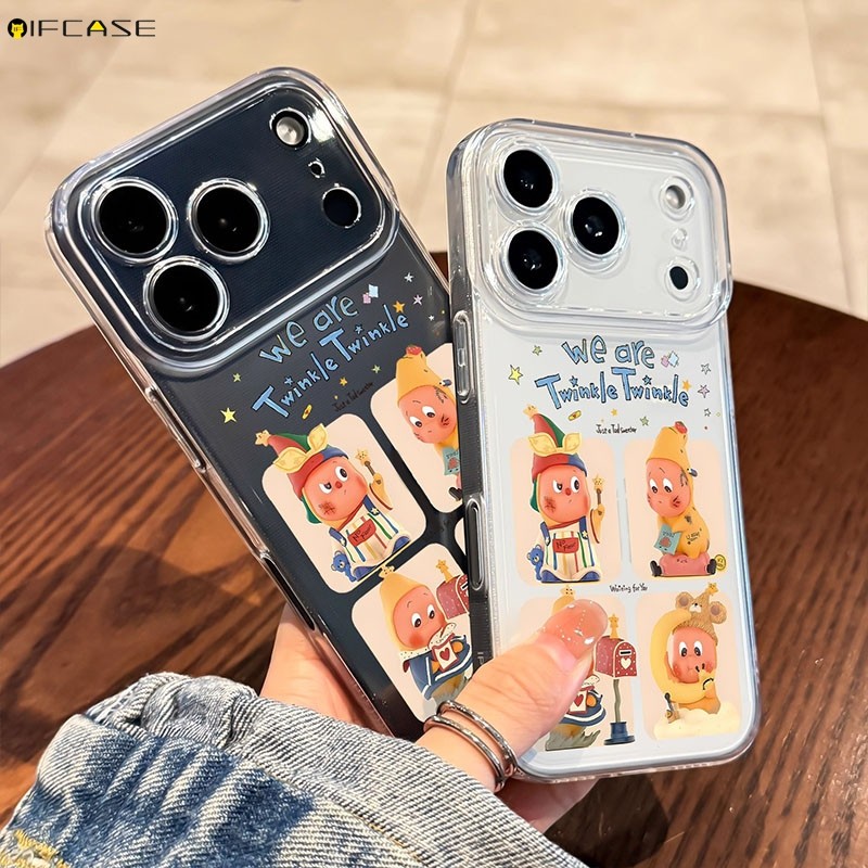 Dành Cho Samsung Galaxy A24 A34 A54 M54 A04E F04 M04 A14 M14 A04 M30s A42 A21s A03s A03 Core M33 M53 M54 Ốp Điện Thoại Bốn Lưới Lấp Lánh Ngôi Sao Ma Thuật Cây Đũa Phép Hoạt Hình Dễ Thương Vỏ Mềm
