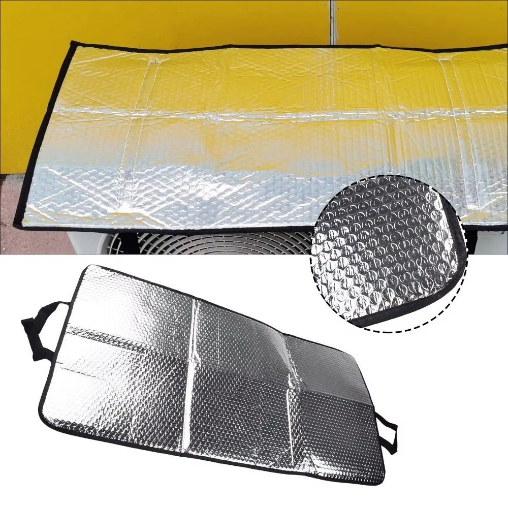 Bảo vệ điều hòa không khí HOBBYIN, Vỏ điều hòa không khí 46x95CM chống bụi, Dụng cụ làm sạch chống nắng chống tuyết
