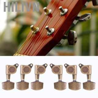 hilivn Khóa Bộ chỉnh dây Guitar Chốt điều chỉnh Hợp kim đồng có ốc vít Ống lót và đai ốc cho lỗ 1cm Thích hợp cho đàn guitar điện acoustic Kích thước bình thường