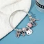 2 Cái / bộ Hello Kitty Charms Vòng Tay Dễ Thương KT Cat Lắc Tay Và Vòng Cổ Cho Nhỏ Tươi Bạn Gái Cặp Đôi Phụ Kiện
