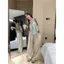 Mùa hè Phong cách mới Slimer Look Short Top 2026 Sweet Age-Reducing Fungus Edge Áo sơ mi nhỏ Phong cách Hồng Kông Áo khoác ngoài đeo chéo nhỏ