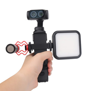 Dành Cho Insta360 Luna Ultra Đa Chức Năng Mở Rộng Đứng Đôi Lạnh Khởi Động Miệng Loại Bỏ Màn Hình PTZ Phụ Kiện Camera