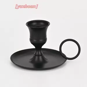 Giá đỡ nến bằng kim loại để bàn Candlesti Giá đỡ nến trang trí có tay cầm Bàn ăn trung tâm Trang trí lễ hội đám cưới