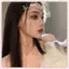 JRP Tiara Pha Lê Cô Dâu Tiaras Cưới Phụ Kiện Tóc Mũ Đội Đầu Trang Sức JRP