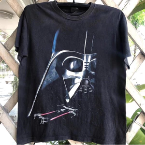 Chiến Tranh Giữa Các Vì Sao Phong Cách Xe Máy Cotton Nguyên Chất In Hình Tay Ngắn Đẹp Hợp Thời Trang Phố oldschool Nam Nữ Áo Thun