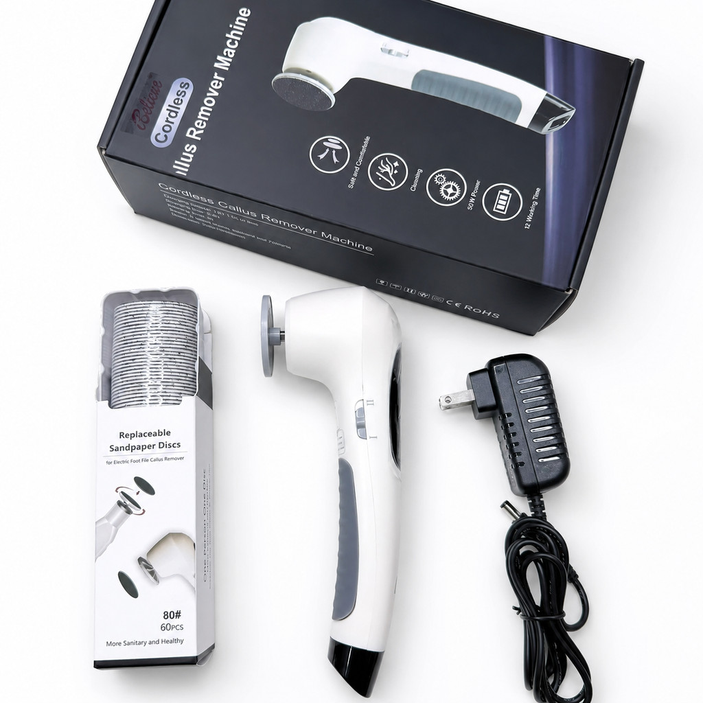 Máy chà gót chân Ibelieve TP298 - Cordless Callus Remover Machine (Foot Drill)