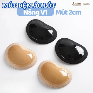 Miếng Độn Tim Nâng Ngực  Đệm 2cm Dán Áo Siêu Chắc Nâng Đẩy Sử Dụng Nhiều Lần BRA13