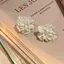 PNPIA- 1 Cặp Mori Phong Cách Đá Cra Hoa Bông Tai Hợp Thời Trang Niche Tính Khí Bông Tai Thời Trang Thanh Lịch Cho Nữ Cô Gái Ngọt Ngào Trang Sức Dễ Thương