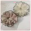 JRP Tính Khí Ngọt Ngào Thời Trang Phóng Đại Tóc Phụ Kiện Tóc Retro Nếp Nhăn Voan Scrunchies Dây Buộc Tóc Cho Nữ Bé Gái JRP