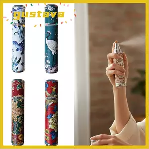 Chai Nước Hoa GUSTAVA, Chai Xịt Hoạt Hình Da PU, Hộp Đựng Mỹ Phẩm Di Động Chống Rò Rỉ Có Thể Đổ Lại 10ml Du Lịch