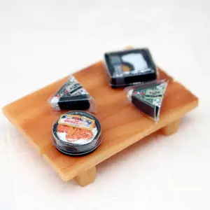 HFTOY 2 Chiếc Nhà Búp Bê Sushi Bento Mô Hình Nhà Búp Bê Mô Phỏng Thực Phẩm Thu Nhỏ Búp Bê Phụ Kiện Nhà Trẻ Em Giả Vờ Chơi Đồ Chơi ~