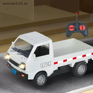 SRVN 1: 16 RC XE Mô Phỏng Trôi Leo Núi Tru Đèn LED Haul Hàng Hóa Điều Khiển Từ Xa Đồ Chơi Điện Cho Trẻ Em.