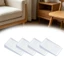 Yoo 8Lots Nút chặn cửa trong suốt Giá đỡ cửa dính tự động Bắt được gắn trên sàn
