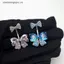 VFZ Zircon Nơ Pha Lê Bụng Nút Nhẫn Xuyên Rốn Nhẫn Trang Sức Cơ Thể Cho Nữ Thời Trang Cơ Thể Xuyên Trang Sức OTE