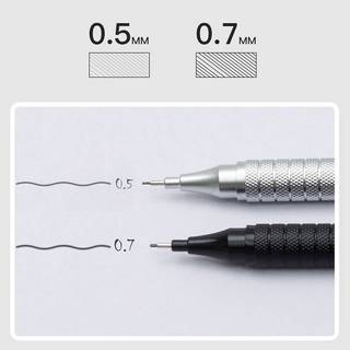 CANAMEK 1 Bút Chì Cơ 0.3 / 0.5 / 0.7 / 2.0mm Thấp Trung Tâm Trọng Lực Kim Loại Vẽ Bút Chì Đặc Biệt Văn Phòng Trường Viết Đồ Dùng Nghệ Thuật CSF