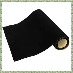 2 Chiếc Vải Nỉ Tự Dính, Lót Ngăn Kéo Nhung Mềm, Vải Nhung DIY Cho Nghệ Thuật & Thủ Công, Hộp Trang Sức Nỉ Lót, Đen