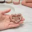 AqToCna Kẹp Tóc Hình Học Độc Đáo Trái Tim Màu Hồng Hình Hoa Cho Nữ Và Bé Gái Phụ Kiện AqToCna