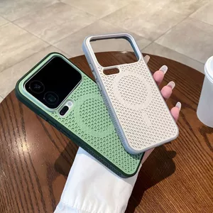 Hai Màu Tổ Ong Tản Nhiệt Từ Tính Áp Dụng Ốp Lưng Điện Thoại Xiaomi 17 Redmi K90 Thoáng Khí Chống Sốc Turbo5MAX