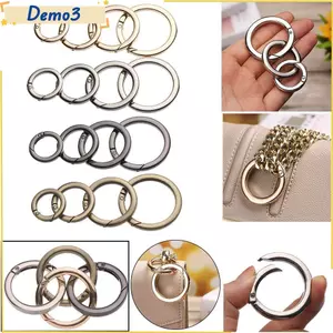 1 Ví Carabiner Túi Xách Cổng Mạ Hợp Kim Kẽm Móc Đen Vàng Bạc Túi Khóa Thắt Lưng