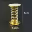 SRVN 10 Chiếc Bảng Điều Khiển Đồ Chơi Đế Lò Xo Phụ Kiện Đồ Chơi Đầu 2.5cm Xoay Bảng Điều Khiển Lắc DIY Thay Thế Lò Xo Đế.