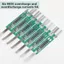 FANIELLAPOWELL 5 Mô-đun bảo vệ Li-ion BMS 18650, Bảng bảo vệ pin MOS Dải niken 2S 7.4V, Bảo vệ ngắn mạch quá tải đa năng 2A-9A