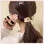 JRP 5 chiếc Dây Buộc Tóc Nữ Co Giãn Cao, Scrunchies Giữ Tóc Đuôi Ngựa, Phụ Kiện Tóc Thời Trang JRP
