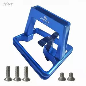 Jfory Xe Đạp Phía Trước Gắn Ba Lỗ Cố Định Nhôm Phụ Kiện Giá Đế Ổn Định Giá Hành Lý Phía Trước Cho Chu Kỳ Di Động