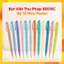 Bộ bút Pentel Brush Sign SES15C 12 màu pastel mực kháng nước bền màu