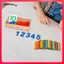 Montessori Số Toán Thẻ & Quầy Đồ Chơi Giáo Dục Số Giảng Dạy Đồ Chơi Đếm Cho Trẻ Mầm Non Máy Trợ Giảng
