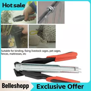 Belleshopp Kìm Vòng Hog Kẹp Loại C Thiết Bị Lắp Đặt Dụng Cụ Lồng Nhẫn Với Hàng Rào Động Vật