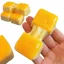 Đồ chơi bóp bánh gạo vàng QEARY, Đồ chơi ép bánh gạo mô phỏng giác quan, Bóng thông hơi co giãn 9cm Co giãn chậm Đồ chơi bóp đồ chơi trẻ em
