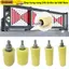 Con lăn hướng dẫn cổng trượt SUNKISSD, Hỗ trợ lắp ráp cổng dày bằng nhựa, Bánh xe dẫn hướng vòng bi đôi Nylon bền